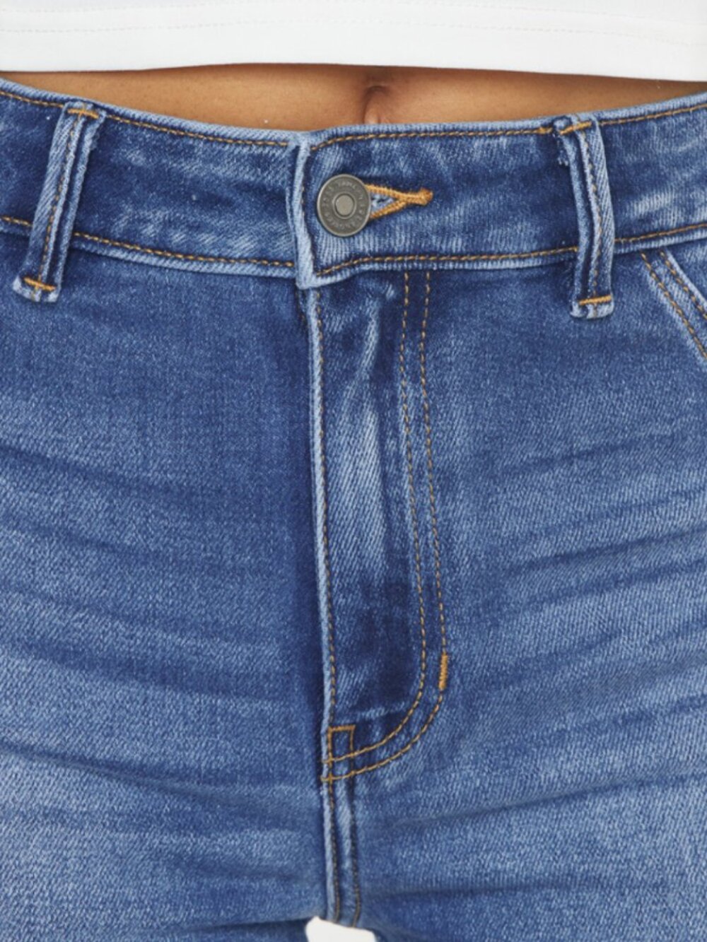 KanCan High Rise Wide Leg Jeans - Picture 5 of 6